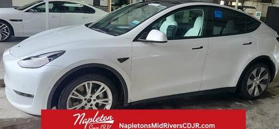 TESLA MODEL Y 2022 7SAYGDEE2NF545817 image